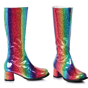 Glitter hotsell gogo boots