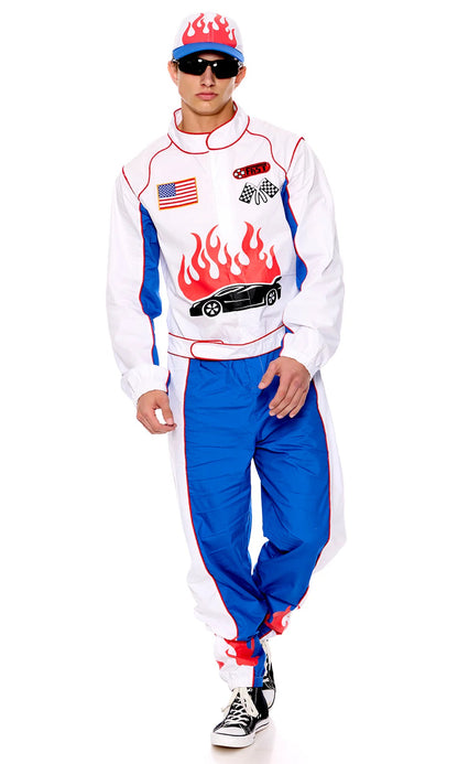 Forplay Formula Won Men's Racer Costume