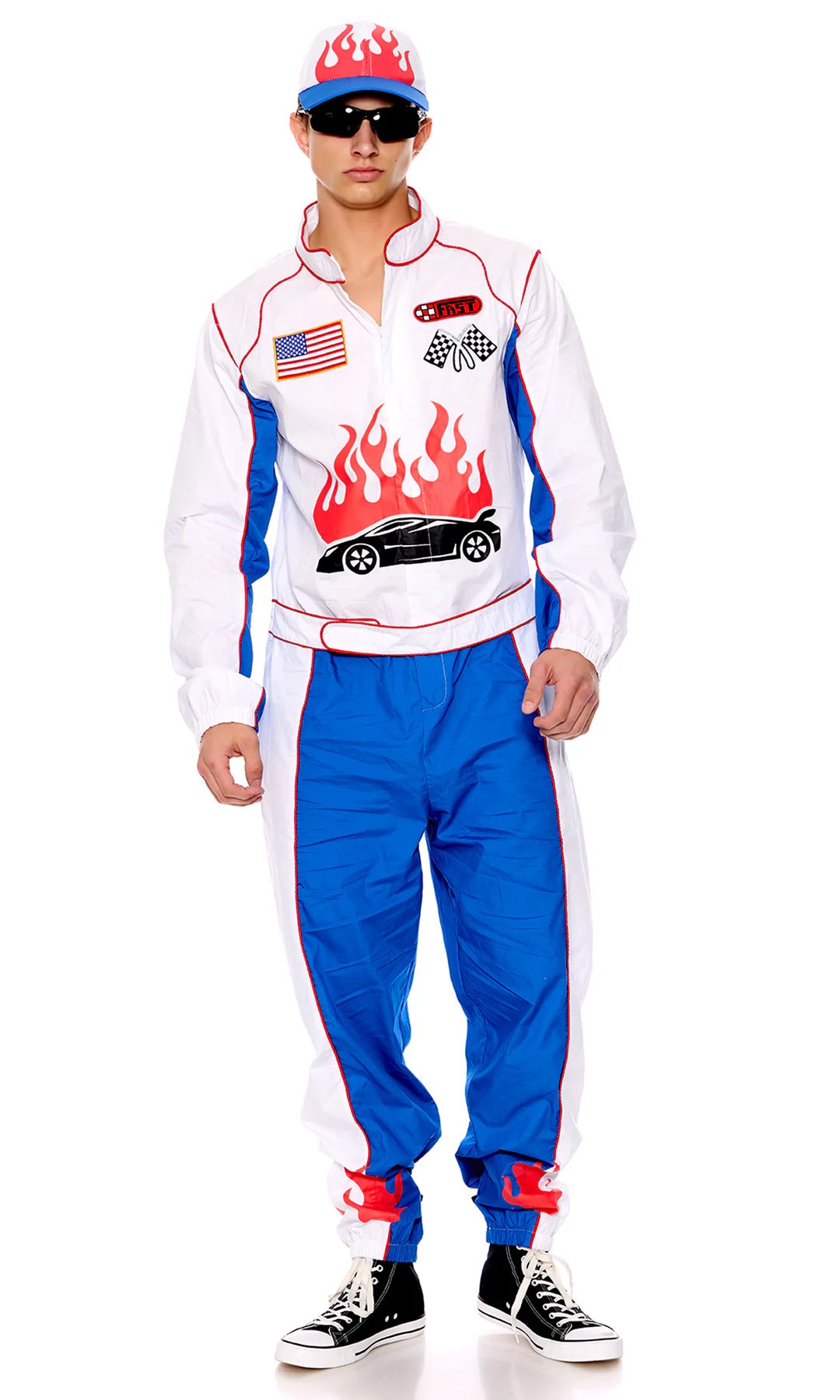 Forplay Formula Won Men's Racer Costume