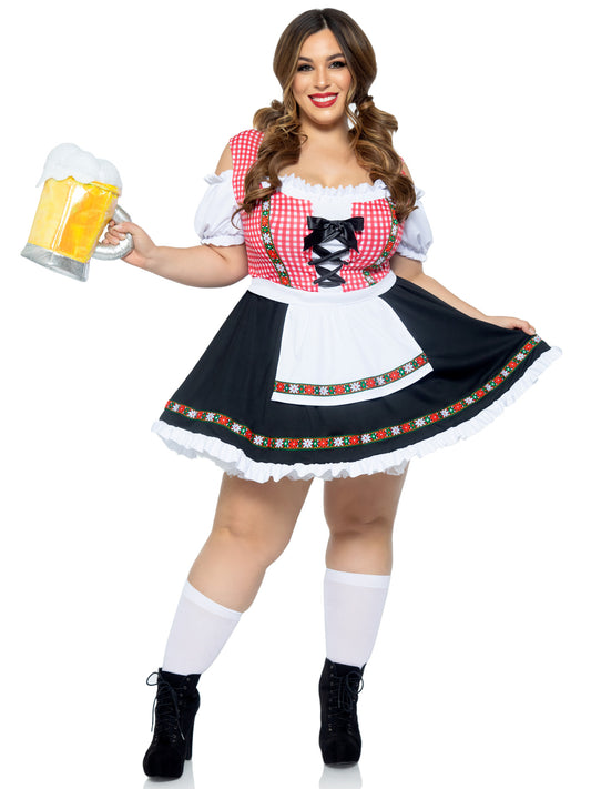 Plus Beer Garden Babe Oktoberfest Costume