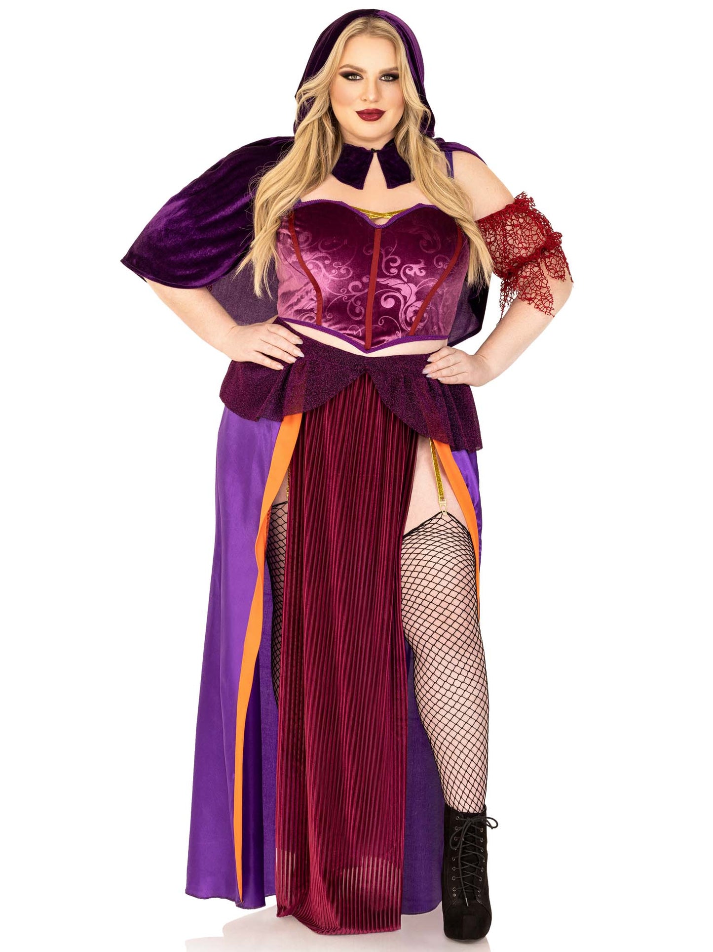 Plus Black Magic Babe Costume