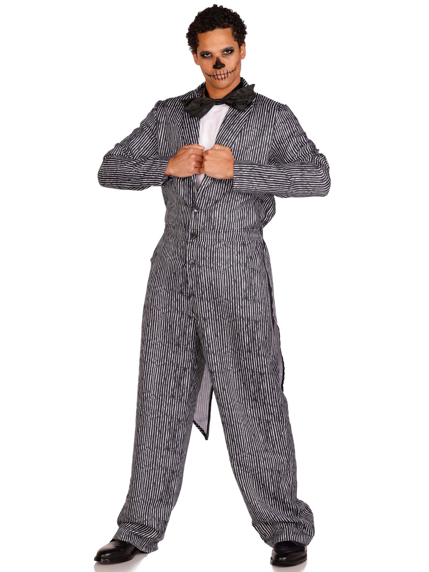 Men's Pinstriped Tux Costume