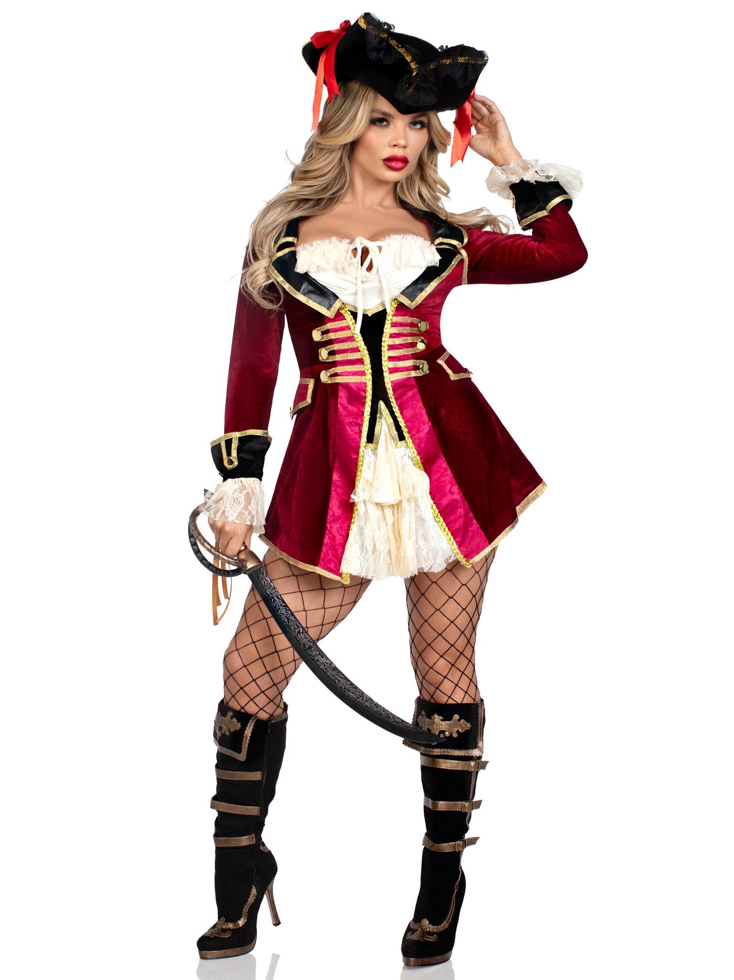 Captivating Captain Pirate Costume