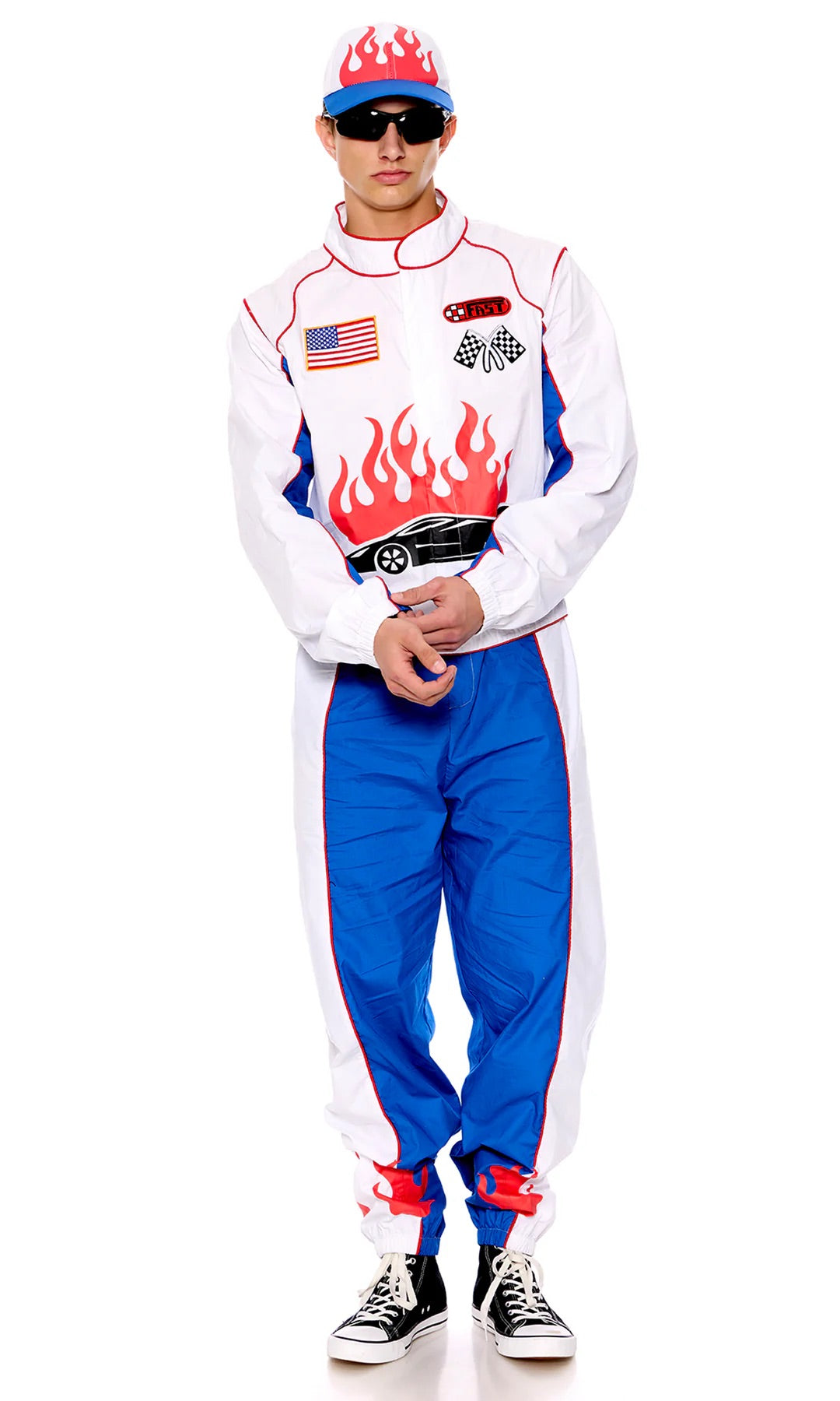 Forplay Formula Won Men's Racer Costume