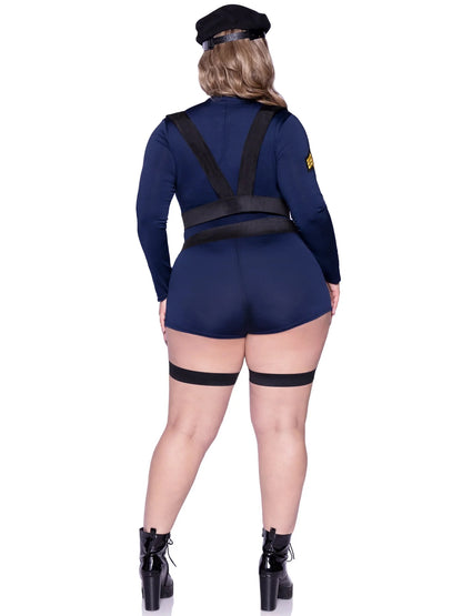 Plus Handcuff Hottie Cop Costume