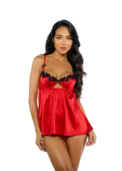 LI758 - Love & Lust Babydoll 2-Piece Set