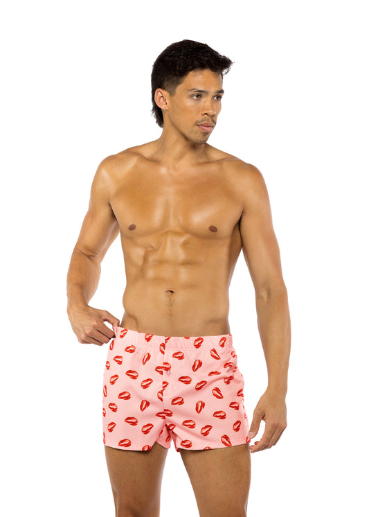 LI782 - Satin Lips Boxers