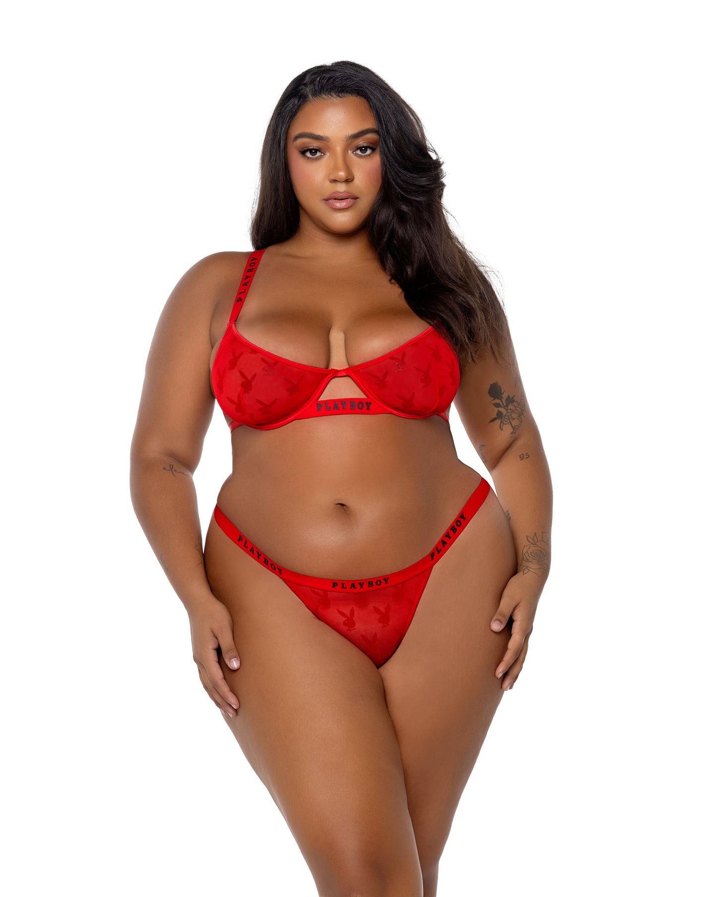 PBLI154 - Playboy Bunny Rouge 2pc Set