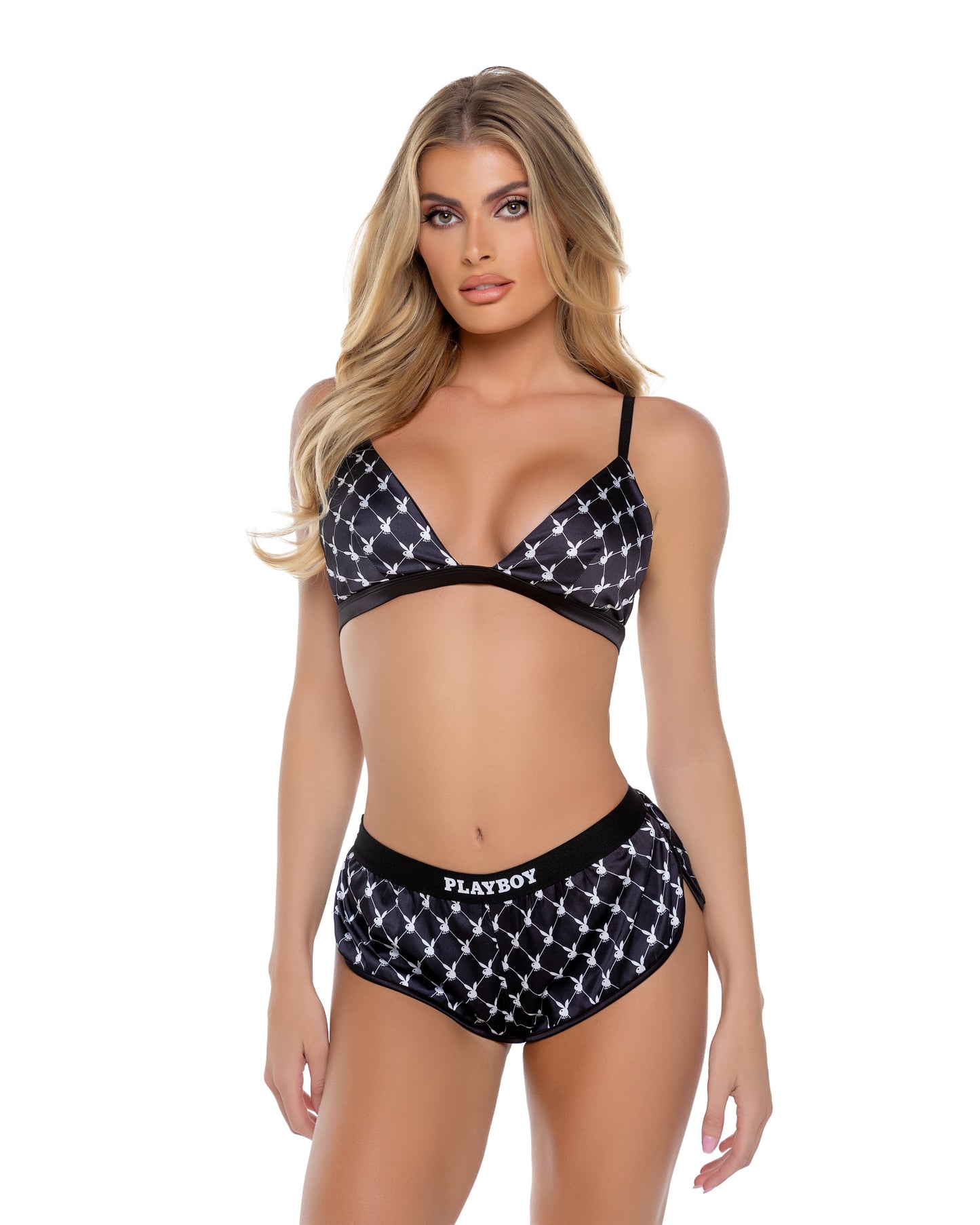 PBLI165 - Playboy Bunny Smoke Lounge 2pc Set