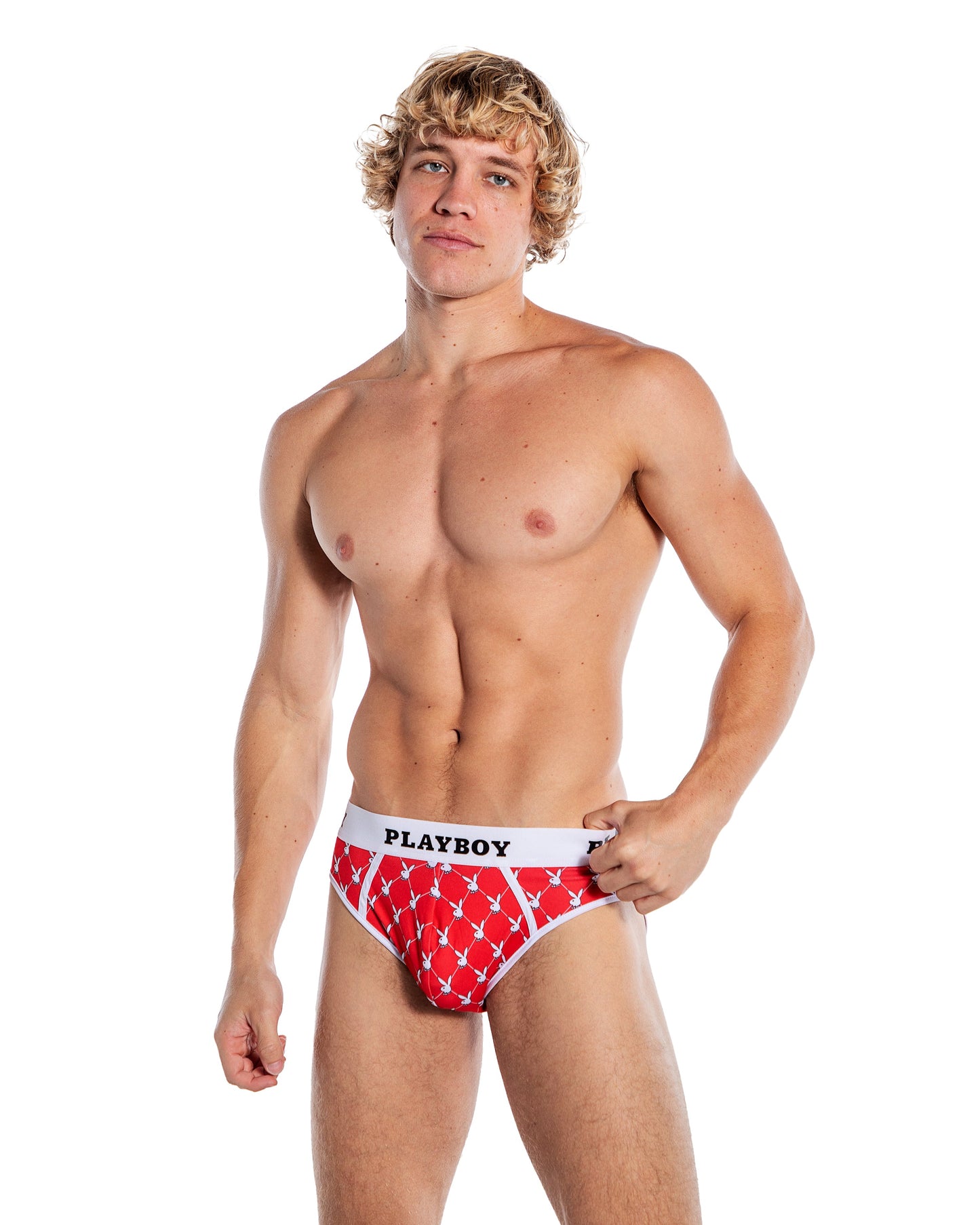 PBLI169 - Playboy Mens Argyle Briefs