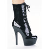 6" Pointed Stiletto Ankle Boot W/Inner Zipper.