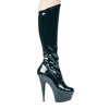 6" Pointed Stiletto Stretch Knee Boot W/Zipper.