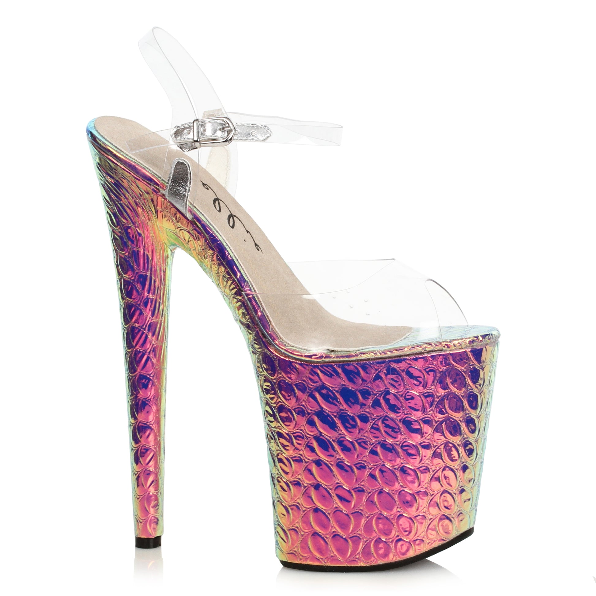 8 Heel Hologram Sandal.