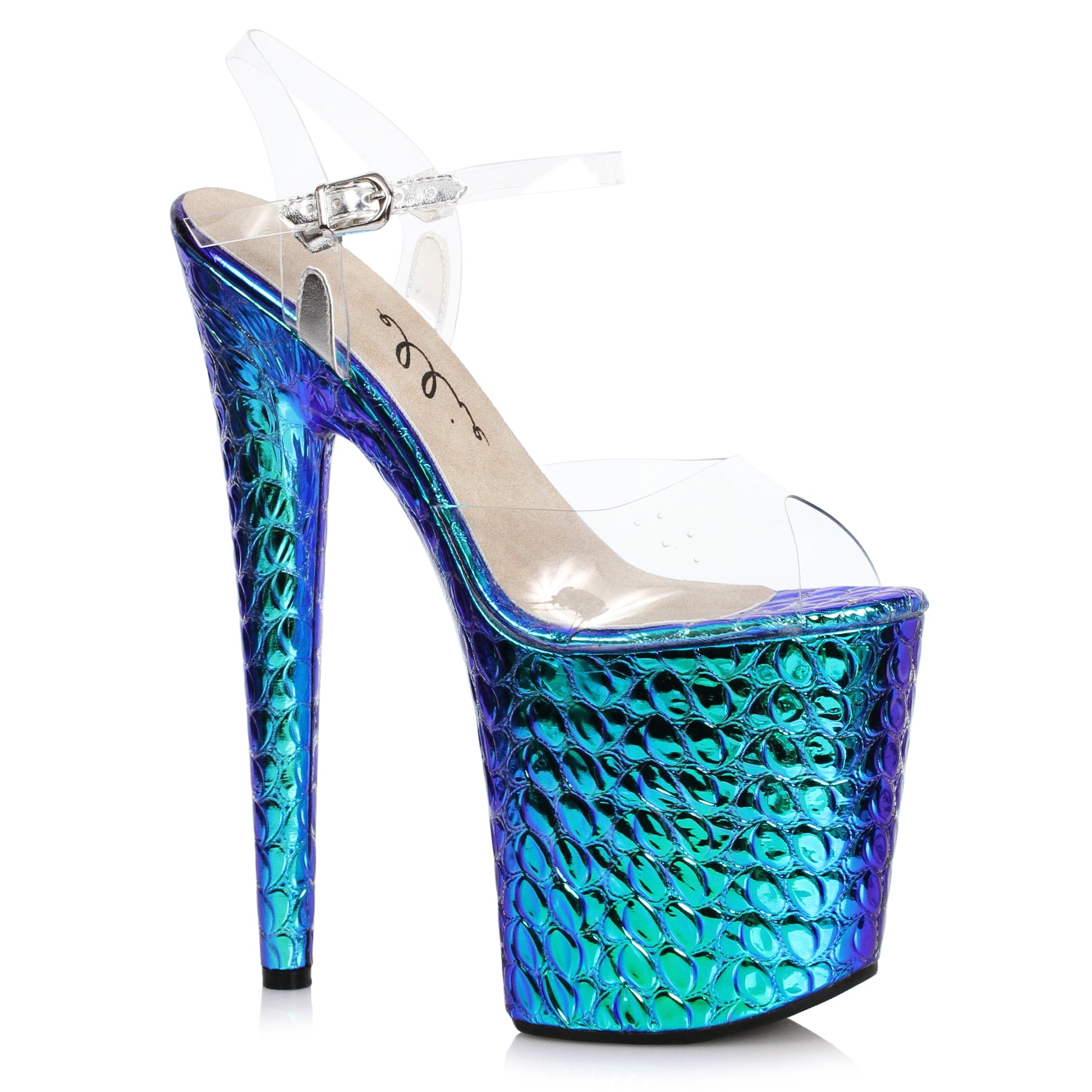 8 Heel Hologram Sandal.