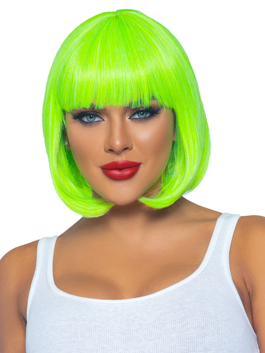 Leg Avenue A2907 12" Neon Short Bob Wig