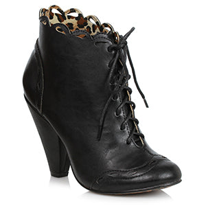 4 Retro Bootie With Laces